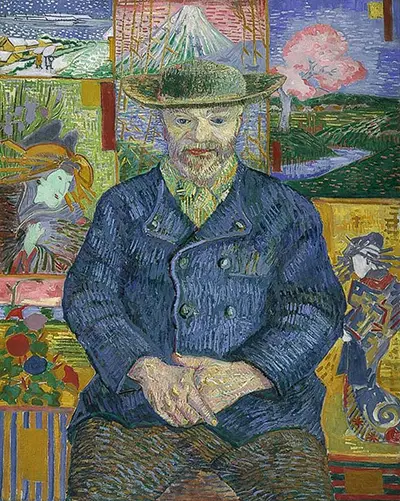 Portrait of Pere Tanguy Vincent van Gogh